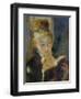 The Reader (La Liseuse), 1874-1876-Pierre-Auguste Renoir-Framed Giclee Print