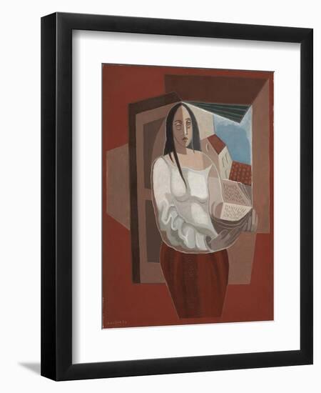 The Reader; La Liseuse, 1926-Juan Gris-Framed Giclee Print