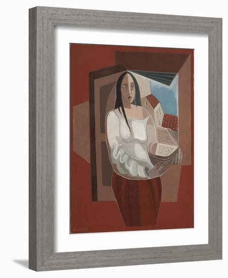 The Reader; La Liseuse, 1926-Juan Gris-Framed Giclee Print