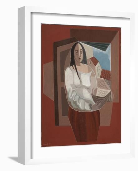 The Reader; La Liseuse, 1926-Juan Gris-Framed Giclee Print