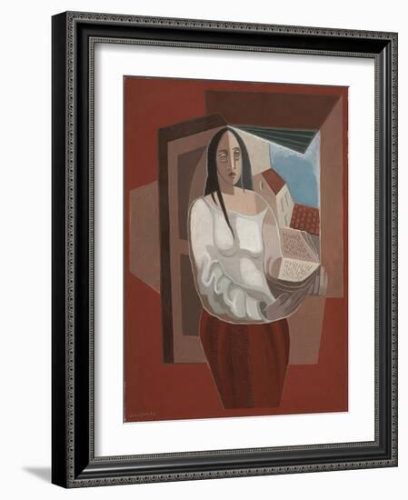 The Reader; La Liseuse, 1926-Juan Gris-Framed Giclee Print