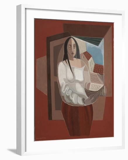 The Reader; La Liseuse, 1926-Juan Gris-Framed Giclee Print