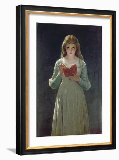 The Reader-Pierre-Auguste Cot-Framed Giclee Print