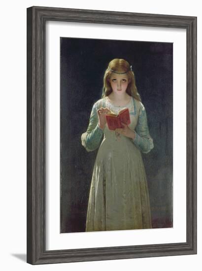 The Reader-Pierre-Auguste Cot-Framed Premium Giclee Print