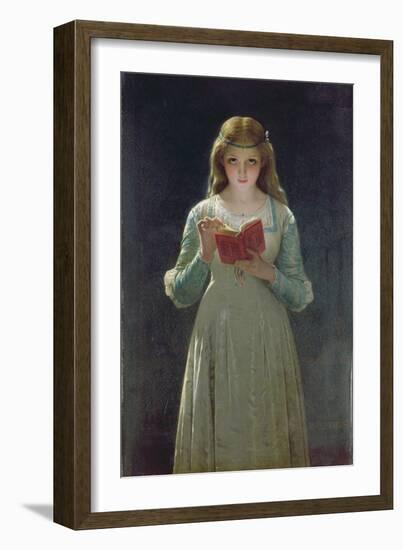 The Reader-Pierre-Auguste Cot-Framed Premium Giclee Print