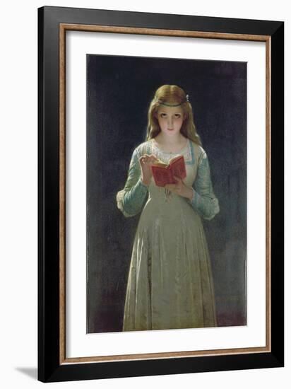 The Reader-Pierre-Auguste Cot-Framed Premium Giclee Print