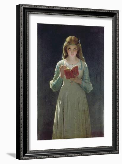 The Reader-Pierre-Auguste Cot-Framed Premium Giclee Print