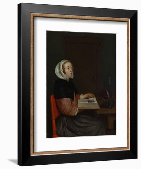 The Reader-Eglon Hendrick van der Neer-Framed Giclee Print