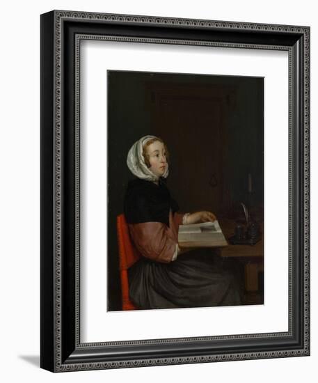 The Reader-Eglon Hendrick van der Neer-Framed Giclee Print