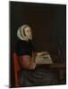 The Reader-Eglon Hendrick van der Neer-Mounted Giclee Print