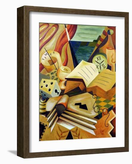 The Reading Corner, 1999-Carolyn Hubbard-Ford-Framed Giclee Print