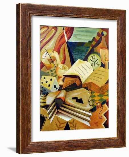 The Reading Corner, 1999-Carolyn Hubbard-Ford-Framed Giclee Print