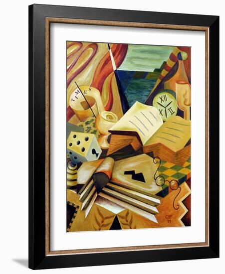 The Reading Corner, 1999-Carolyn Hubbard-Ford-Framed Giclee Print