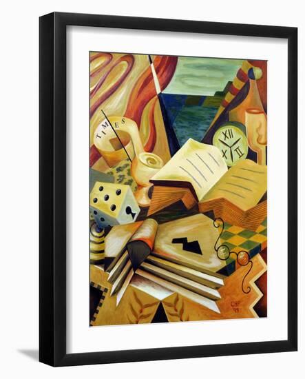 The Reading Corner, 1999-Carolyn Hubbard-Ford-Framed Giclee Print