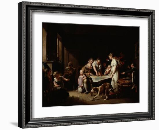 The Reading of the Bulletin of the Grand Army, 1807-Louis Leopold Boilly-Framed Giclee Print