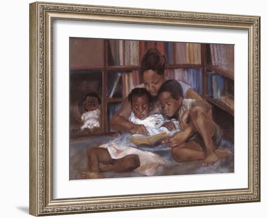 The Reading-S. Wilson-Framed Art Print