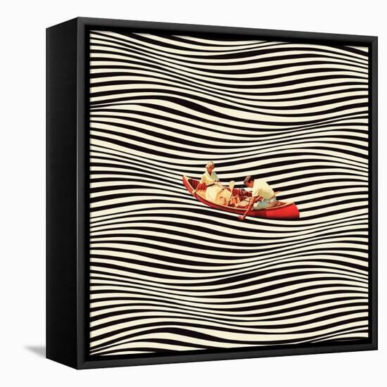 The Real Boat Trip-Taudalpoi-Framed Premier Image Canvas