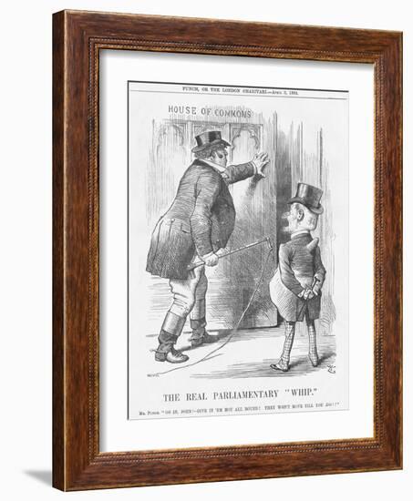 The Real Parliamentary Whip, 1884-Joseph Swain-Framed Giclee Print