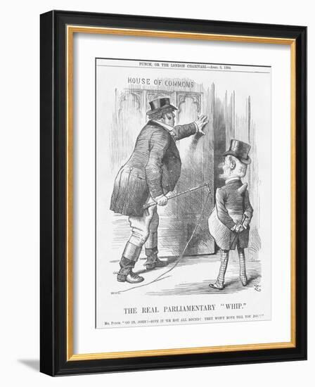 The Real Parliamentary Whip, 1884-Joseph Swain-Framed Giclee Print