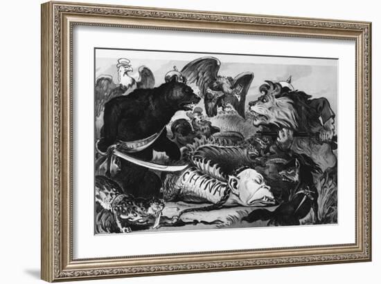 The Real Trouble Will Come Wit the "Wake", New York-null-Framed Giclee Print