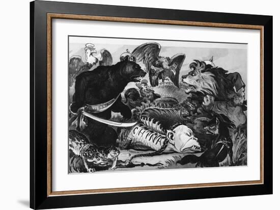 The Real Trouble Will Come Wit the "Wake", New York-null-Framed Giclee Print