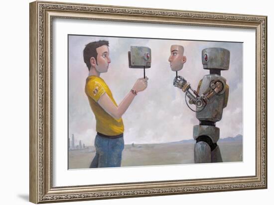 The Real You-Aaron Jasinski-Framed Art Print