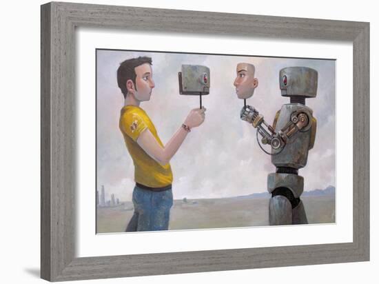 The Real You-Aaron Jasinski-Framed Art Print