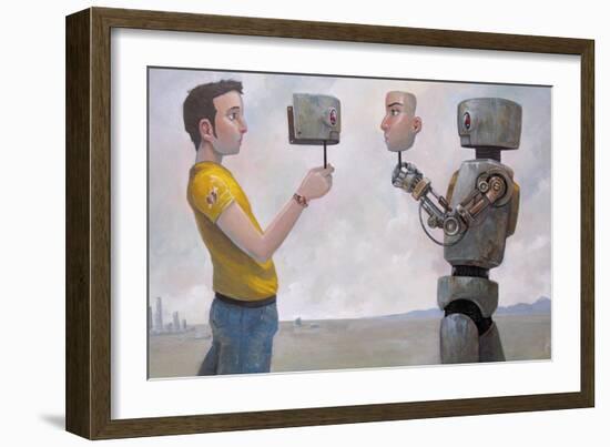 The Real You-Aaron Jasinski-Framed Art Print