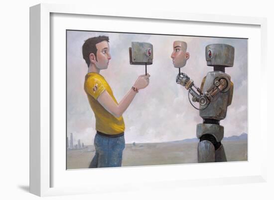 The Real You-Aaron Jasinski-Framed Art Print