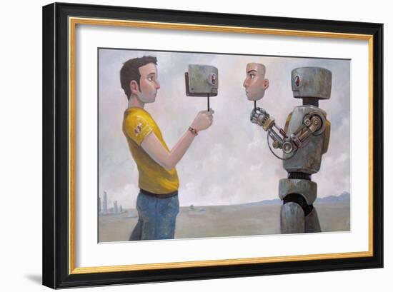 The Real You-Aaron Jasinski-Framed Art Print