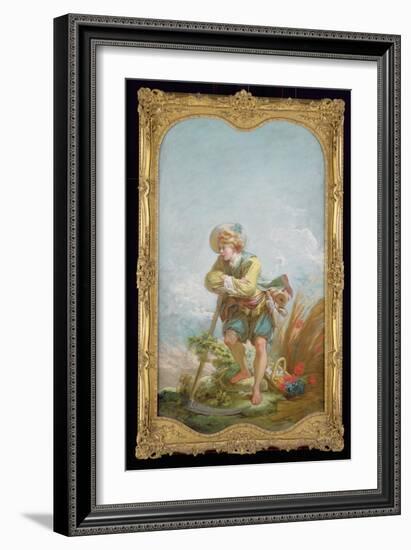 The Reaper, 1754/55-Jean-Honoré Fragonard-Framed Giclee Print