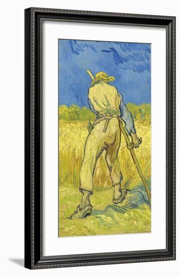 The Reaper, 1889-Vincent Van Gogh-Framed Premium Giclee Print