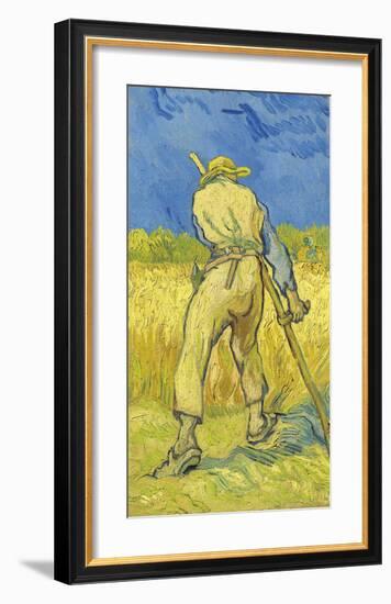 The Reaper, 1889-Vincent Van Gogh-Framed Premium Giclee Print