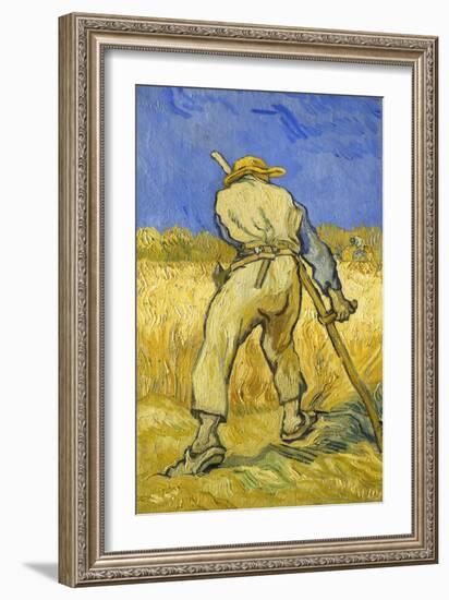 The Reaper; Le Moissonneur, 1889-Vincent van Gogh-Framed Giclee Print