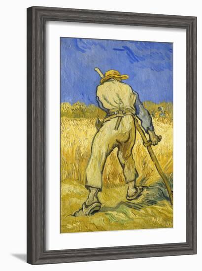 The Reaper; Le Moissonneur, 1889-Vincent van Gogh-Framed Giclee Print