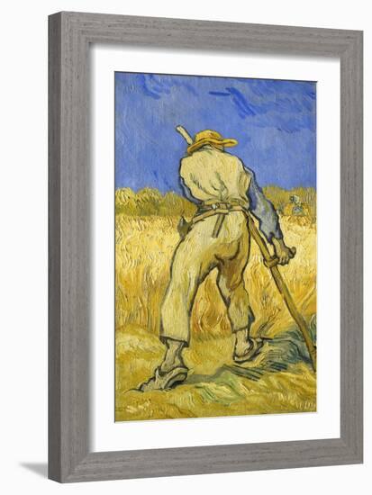 The Reaper; Le Moissonneur, 1889-Vincent van Gogh-Framed Giclee Print