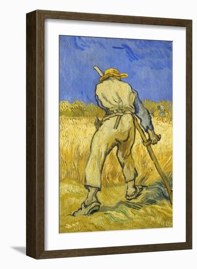 The Reaper; Le Moissonneur, 1889-Vincent van Gogh-Framed Giclee Print