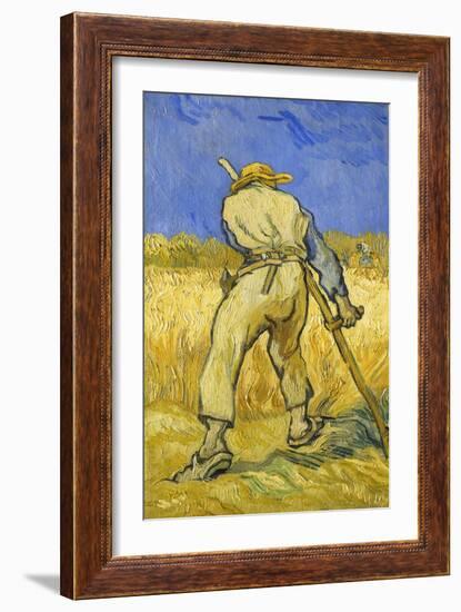 The Reaper; Le Moissonneur, 1889-Vincent van Gogh-Framed Giclee Print