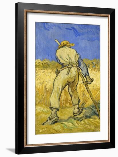 The Reaper; Le Moissonneur, 1889-Vincent van Gogh-Framed Giclee Print