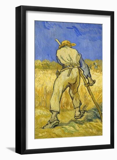 The Reaper; Le Moissonneur, 1889-Vincent van Gogh-Framed Giclee Print