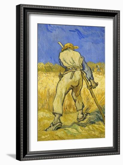 The Reaper; Le Moissonneur, 1889-Vincent van Gogh-Framed Giclee Print