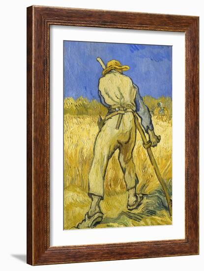 The Reaper-Vincent van Gogh-Framed Giclee Print