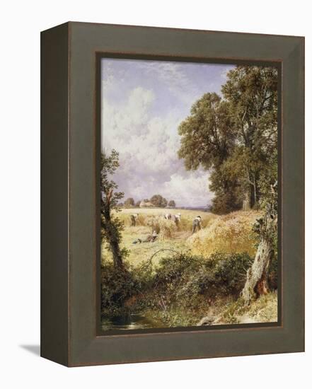 The Reapers-Myles Birket Foster-Framed Premier Image Canvas
