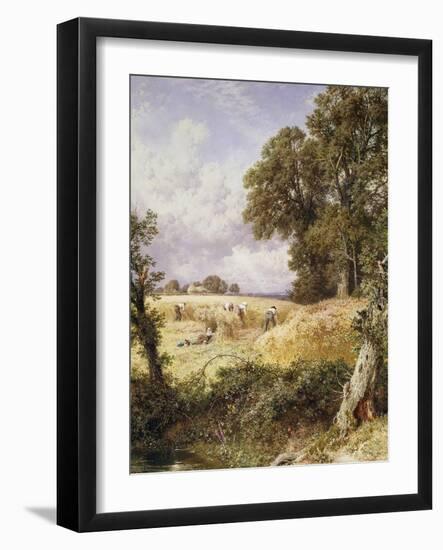 The Reapers-Myles Birket Foster-Framed Giclee Print