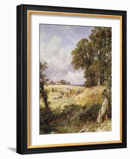 The Reapers-Myles Birket Foster-Framed Giclee Print