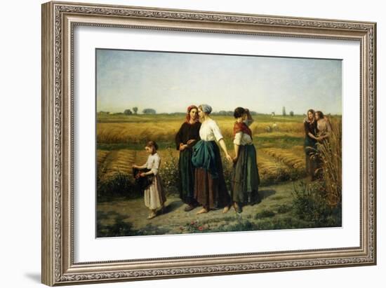 The Reapers-Jules Breton-Framed Giclee Print