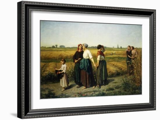 The Reapers-Jules Breton-Framed Giclee Print