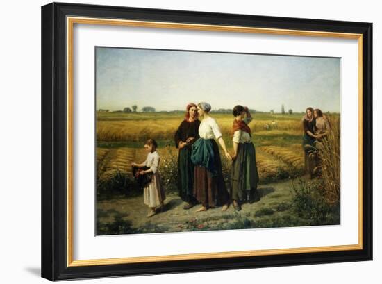 The Reapers-Jules Breton-Framed Giclee Print