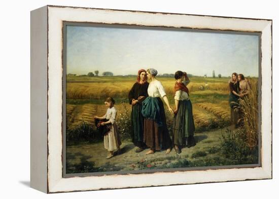 The Reapers-Jules Breton-Framed Premier Image Canvas