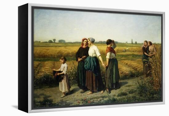 The Reapers-Jules Breton-Framed Premier Image Canvas